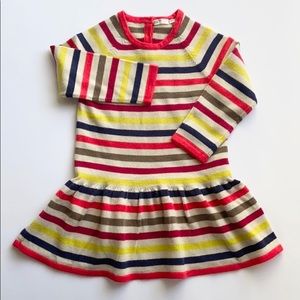 United Colors of Benetton Striped Baby Dress